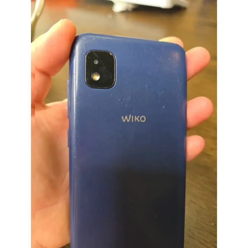 Wiko Voix Android Go Edition‎ Smartphone – Blue – Cracked Screen – Powers On